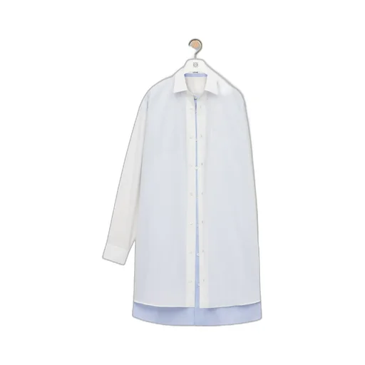 Double Layered Shirt Dress