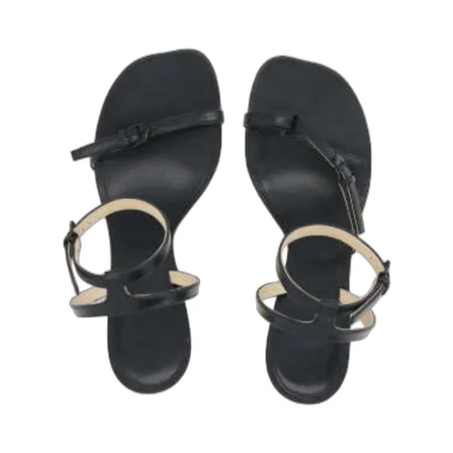 Petal Stiletto Ankle Strap Sandals