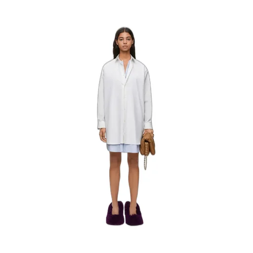 Double Layered Shirt Dress