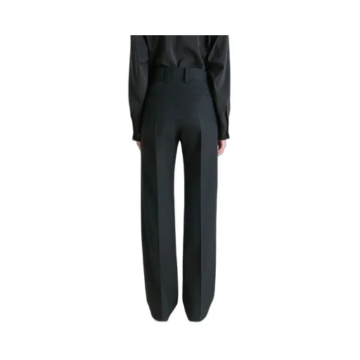 Pleated Straight Trousers
