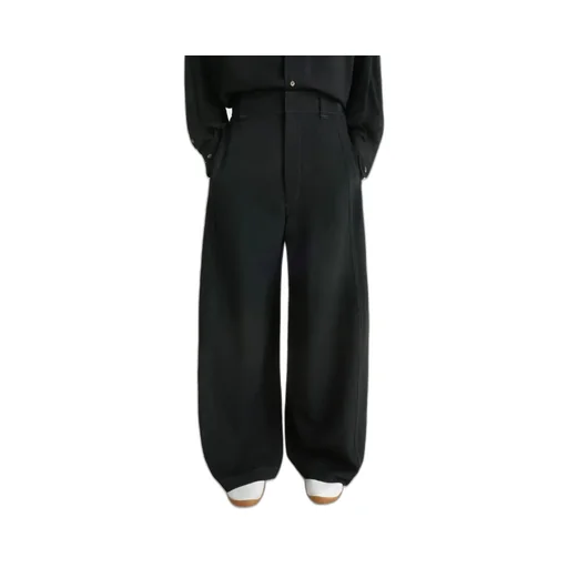 Contrast-Stitching Trousers