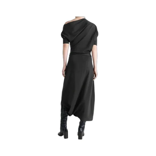 Twisted Midi Dress
