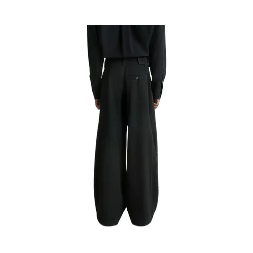 Contrast-Stitching Trousers