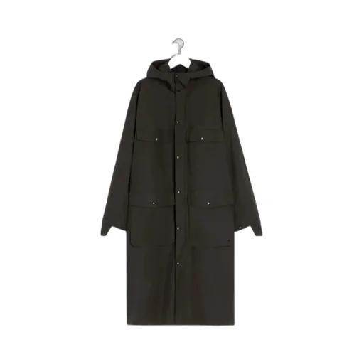 Utility Raincoat Water Repellent Polyamide Linen Cotton