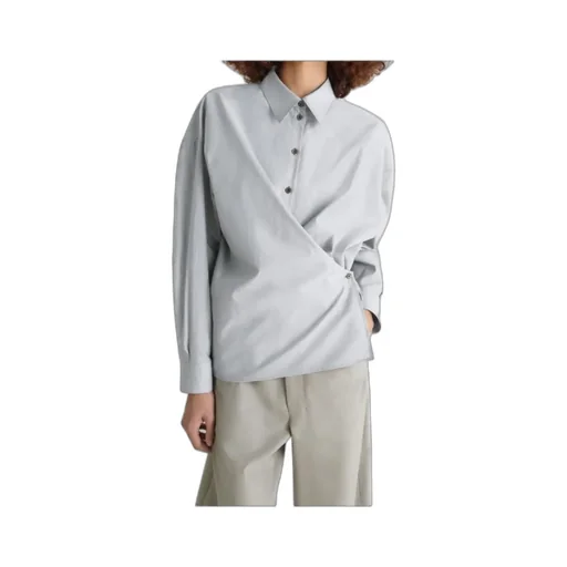 Long Sleeved Twisted Shirt