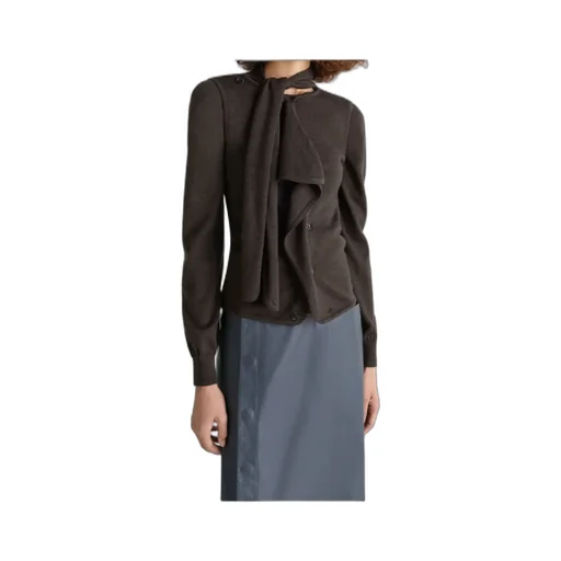 Asymmetric Sleeveless Cardigan