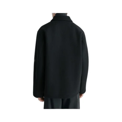 Patch-Pocket Long-Sleeved Shirt Jacket