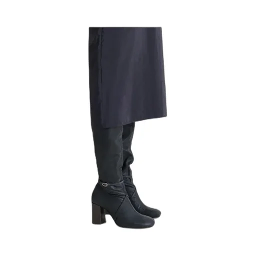Knotted Anatomic High Boots