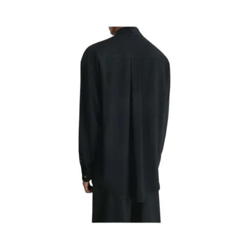 Pleat Detailed Long-Sleeved Shirt