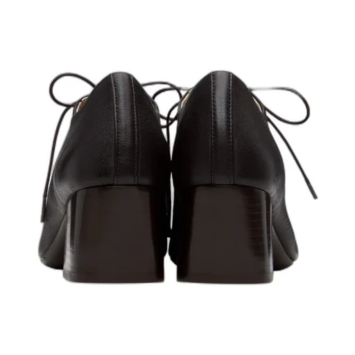 Souris Leather Lace-Up Derby Shoes