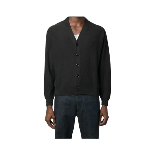 Long-Sleeved Knitted Cardigan