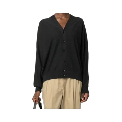 Long-Sleeved Knitted Cardigan