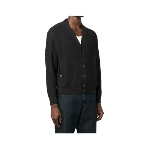 Long-Sleeved Knitted Cardigan