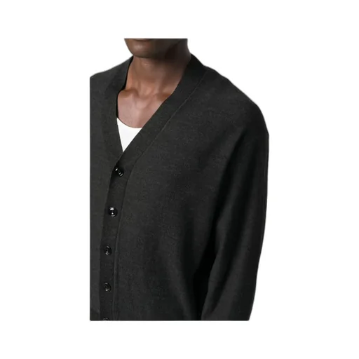 Long-Sleeved Knitted Cardigan