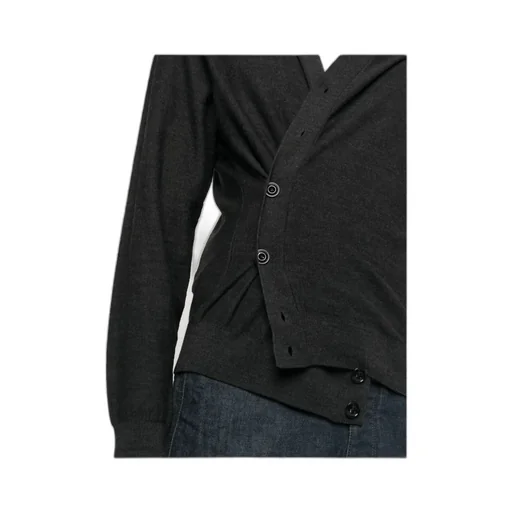 Long-Sleeved Knitted Cardigan