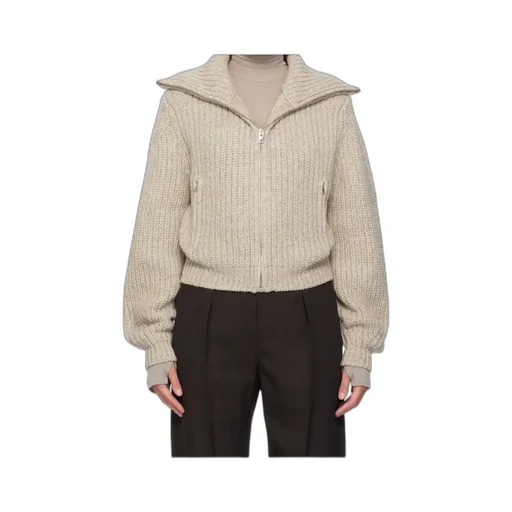Long Sleeved Zipped Cardigan