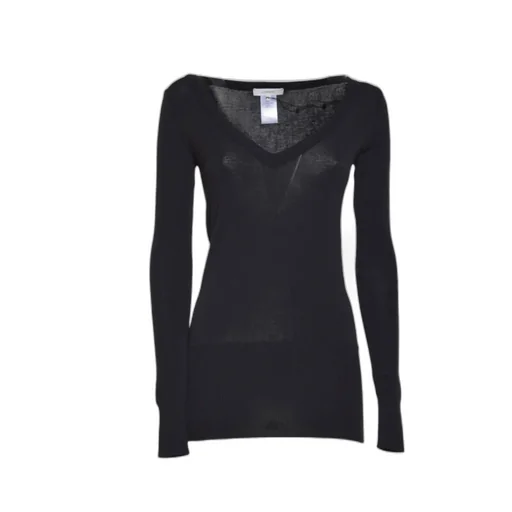 V-Neck Knitted Jumper