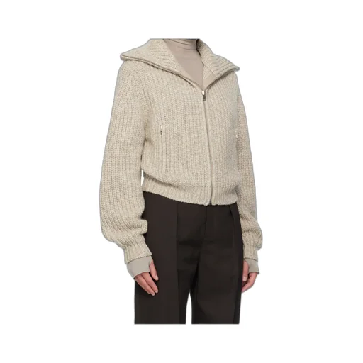 Long Sleeved Zipped Cardigan