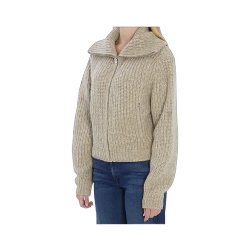 Long Sleeved Zipped Cardigan