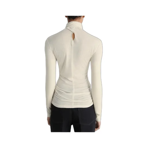 Tied-Neck T-Shirt