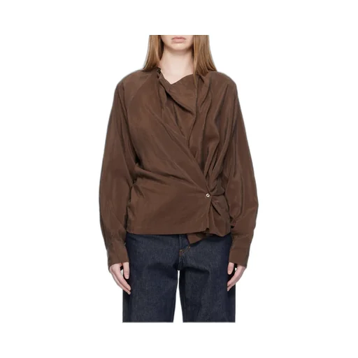 Twisted Pleat Blouse