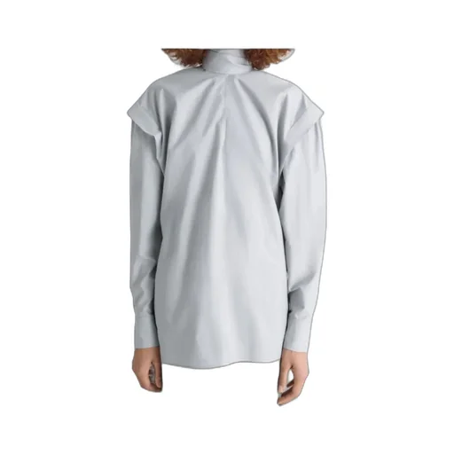 Ascot Self-Tie V-Neck Top