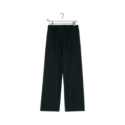 Straight-Leg Drawstring Pants