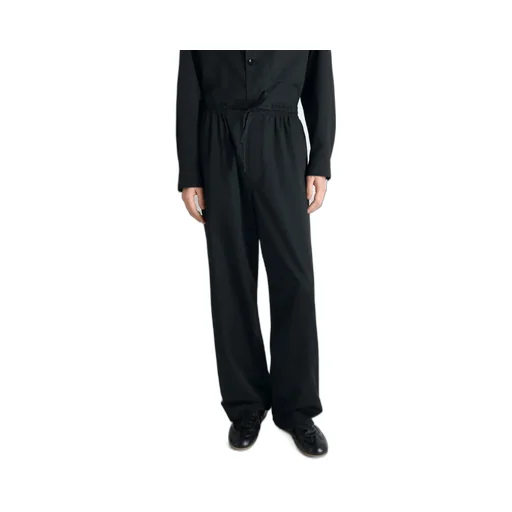 Straight-Leg Drawstring Pants