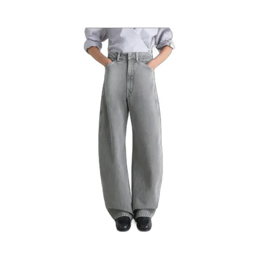 High Waisted Curved Pants