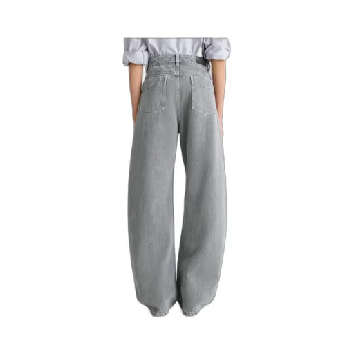 High Waisted Curved Pants
