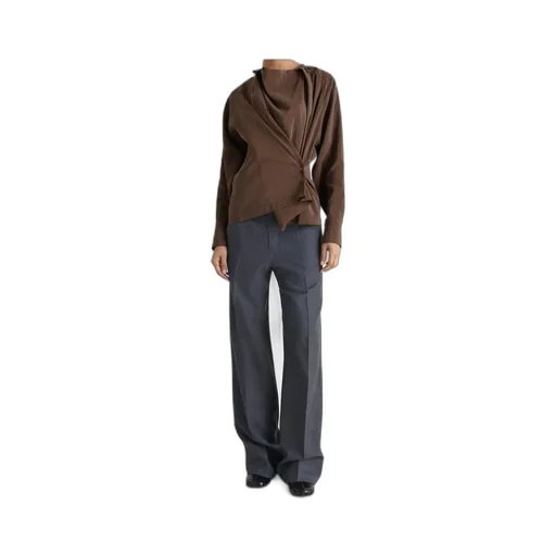 Twisted Pleat Blouse