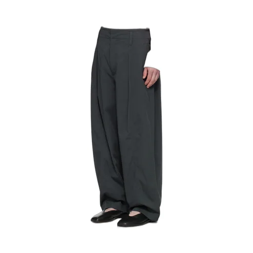 Pleated Wide Leg Chino Pants