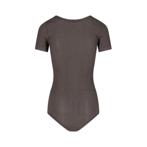Buttoned Ribbed Body