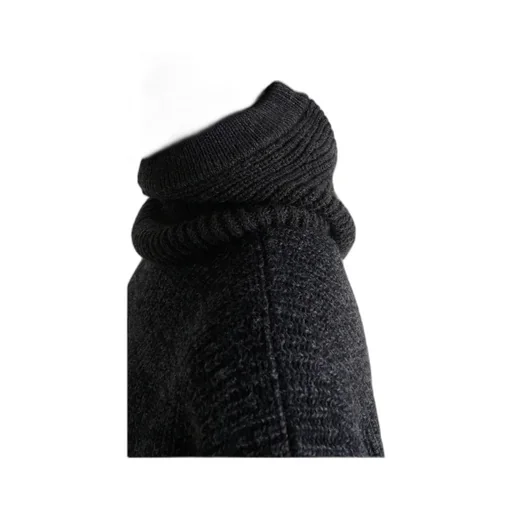 Ribbed Knitted Balaclava
