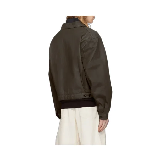 Buttoned Trucker Jacket