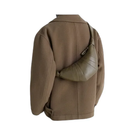 Small Croissant Knotted Shoulder Bag