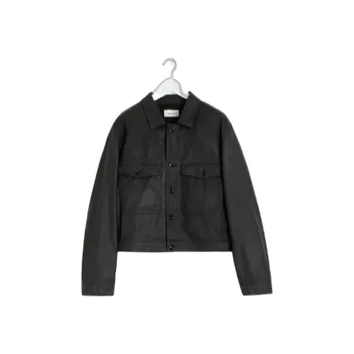 Buttoned Trucker Jacket