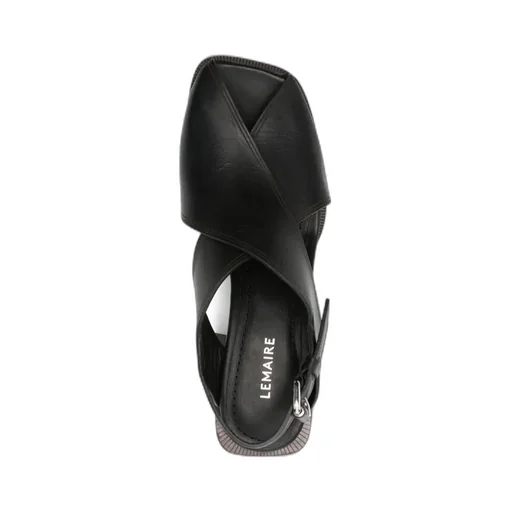 65Mm Leather Sandals
