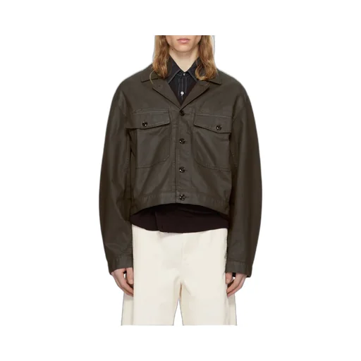 Buttoned Trucker Jacket