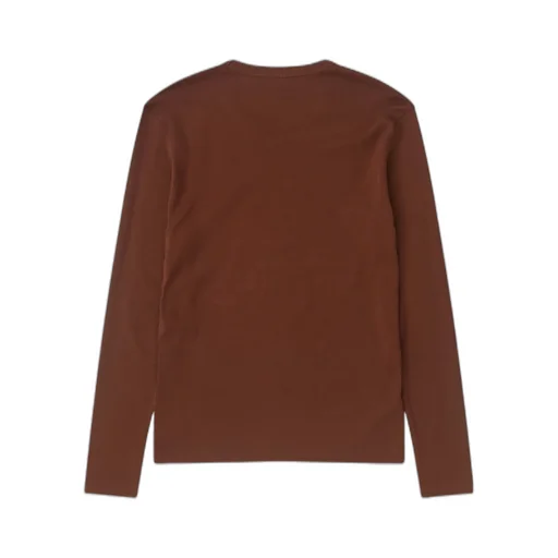 Ribbed Long-Sleeved T-Shirt