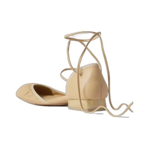 Ruched Ballet Flats