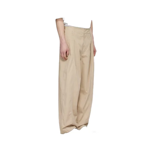 Pleated Palazzo Pants