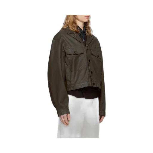 Buttoned Trucker Jacket