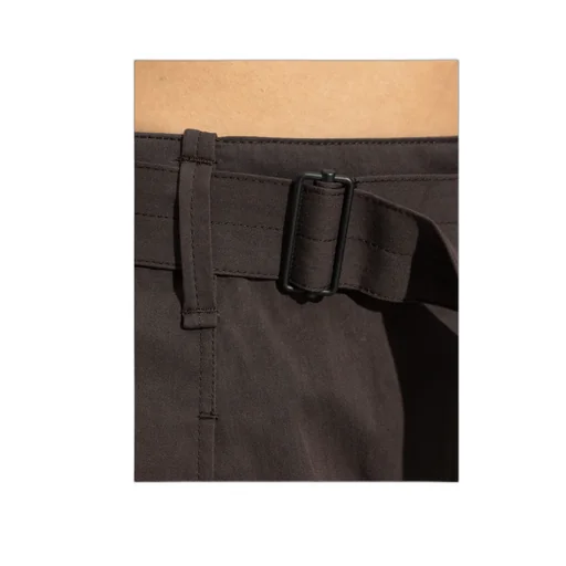 Belted Pleated Trousers