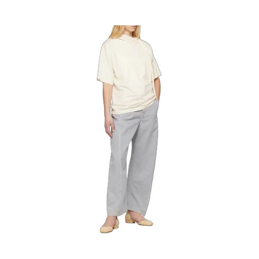 Ruched Ballet Flats