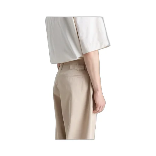 Pleated Palazzo Pants