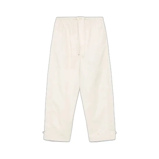 Drawstring Straight Trousers