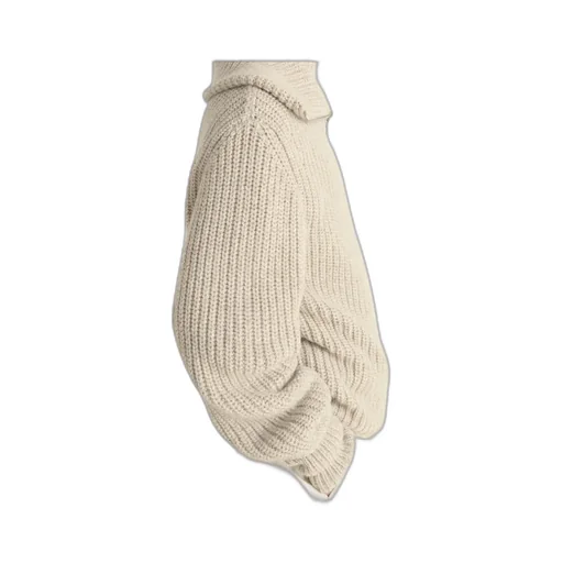 Zip-Up Knitted Cardigan
