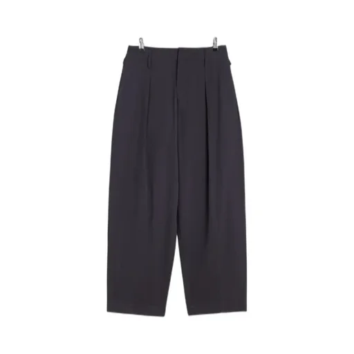 Pleated Wide Leg Chino Pants