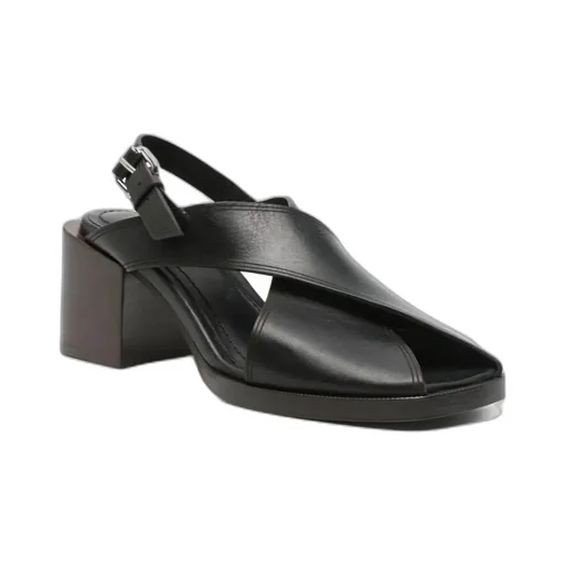 65Mm Leather Sandals